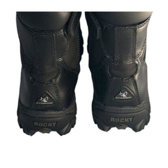 Rocky Alpha Force Zipper Composite Toe 8” Public Service Boots Men’s Sz 7M NWOB - Picture 5 of 11